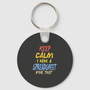 Accountant Have A Spreadsheet For That Key Ring
