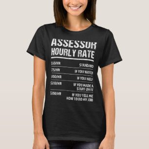 Accountant Hourly Rate T-Shirt