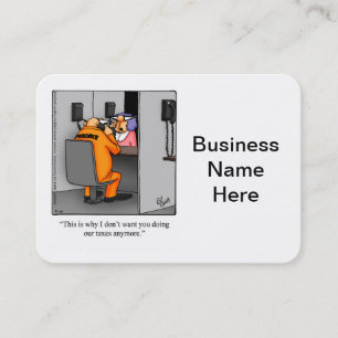 Accountant Humour Business Cards