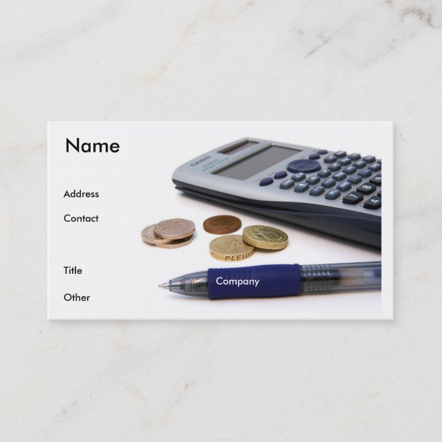 Accountant I Profile Card (Front)