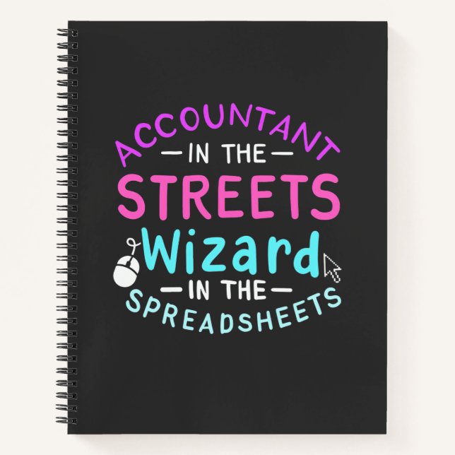 Accountant In The Streets Notebook (Front)