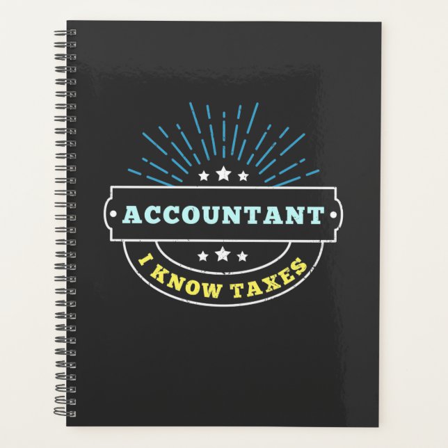 Accountant Know Taxes Planner (Front)
