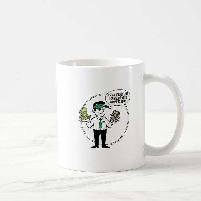 Accountant Life Essentials – Professional Finance  Coffee Mug (Right)