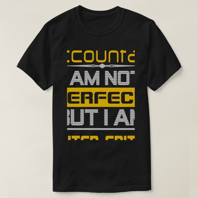 Accountant Limited Edition T-Shirt (Design Front)