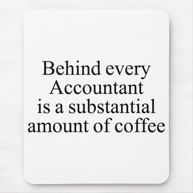 Accountant Mouse pad (Front)