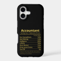 accountant nutrition fact, nutrition facts