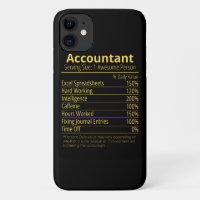 accountant nutrition fact, nutrition facts