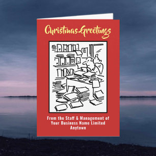Accountant or Chartered Accountant Christmas Card