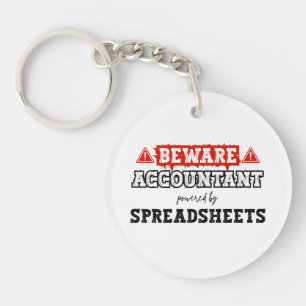 Accountant Powered By Spreadsheet Accounting Key Ring
