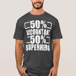 Accountant Superhero T-Shirt