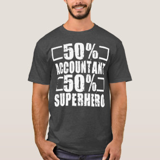 Accountant Superhero T-Shirt