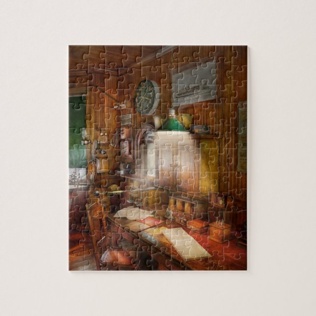 Accountant - Tax season again Jigsaw Puzzle (Vertical)