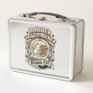 Accountant Tax Season Cat Accountant Tax Season Ca Metal Lunch Box