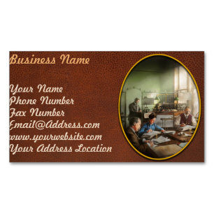 Accountant - The- Bookkeeping dept 1902 Magnetic Business Card