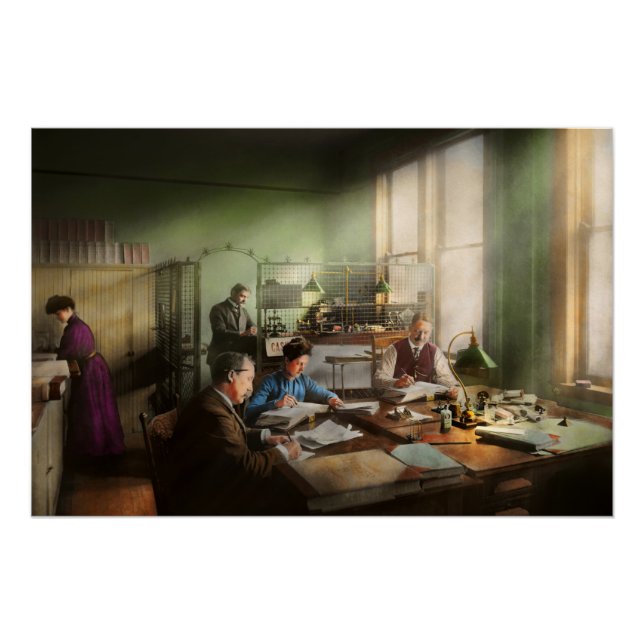 Accountant - The- Bookkeeping dept 1902 Poster (Front)