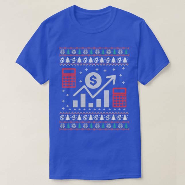 Accountant Ugly Christmas Sweater Gift (Design Front)