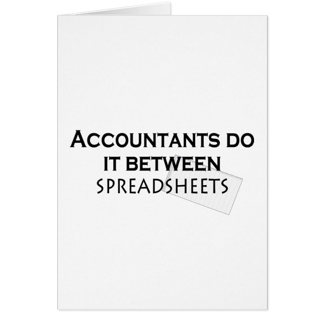 Accountants do it! (Front)