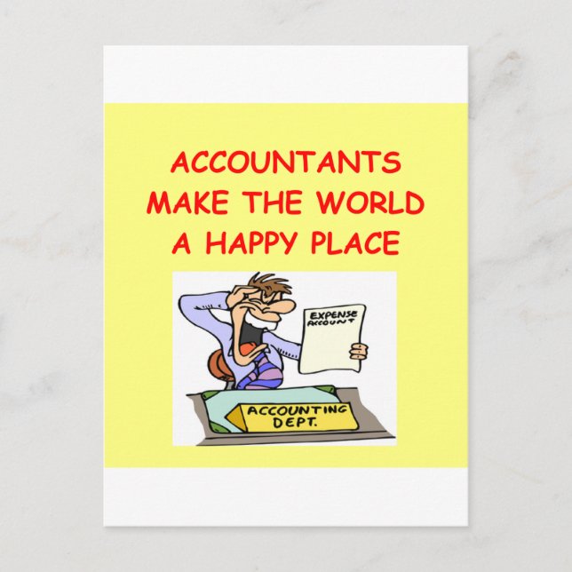accountants postcard (Front)