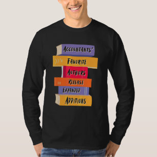 Accountantsu2019 Favourite Authors  Accountant T-Shirt