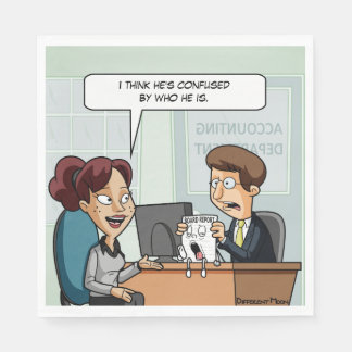 Accounting Board of Directors Pun Party Napkins