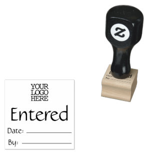 Accounting Bookkeeping Entered Transaction Rubber Stamp