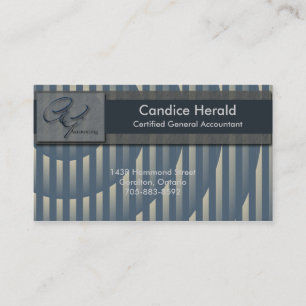 Accounting Business Card - Spotlight