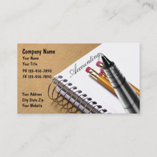 Accounting Business Cards