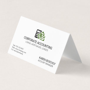 Accounting Business Icon Card