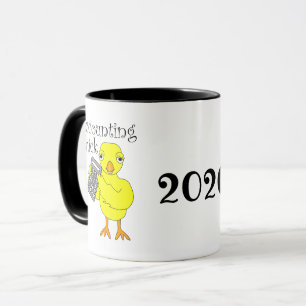 Accounting Chick Text Mug
