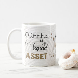 Accounting Coffee Liquid Asset Mug