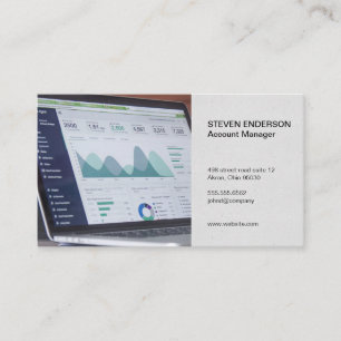 Accounting   Financial Portfolio Business Card