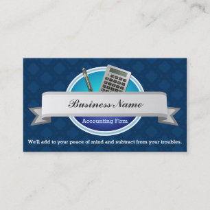 Accounting Firm Business Cards