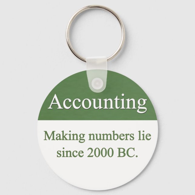 Accounting Keychain (Front)