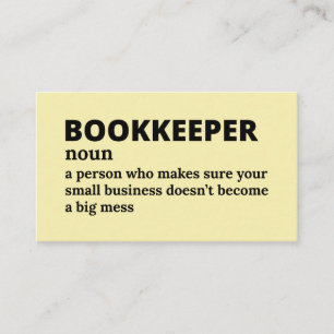 Accounting Ninja - Funny Job Meaning Business Card