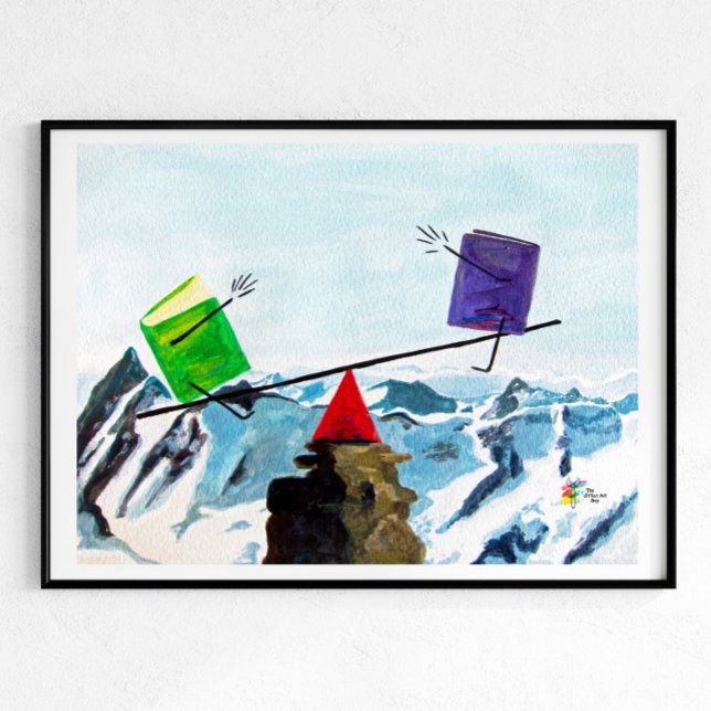 Accounting Poster Art Balance the Books (Creator Uploaded)