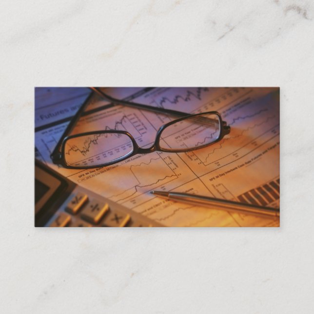 Accounting Practice Business Card (Front)