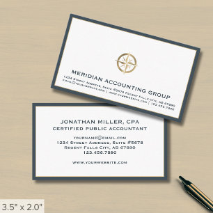 Accounting Professional Business Card