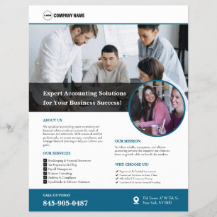 Accounting Services Custom Flyer