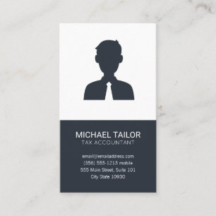 Accounting Tax Prep Finance Business Card