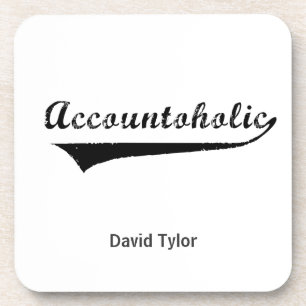 Accountoholic Coaster