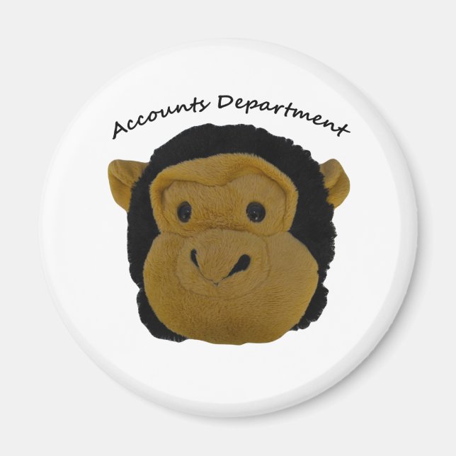 Accounts Department. Funny Gifts for  work persons Magnet (Front)
