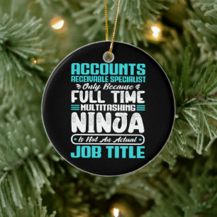 Accounts Receivable Specialist Job Title Skills Ceramic Ornament