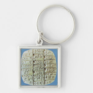 Accounts Table with cuneiform script, c.2400 BC (t Key Ring
