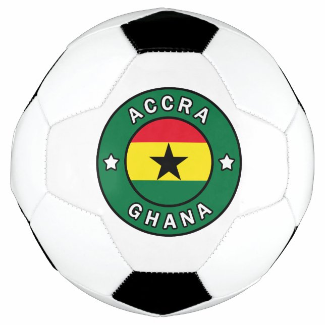 Accra Ghana Soccer Ball (Front)