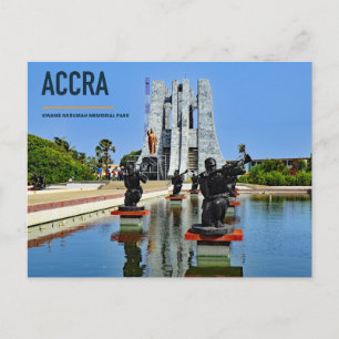 Accra Kwame Nkrumah Memorial Park Postcard