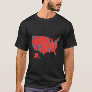 Accurate Map Of 2024 Election Results T-Shirt