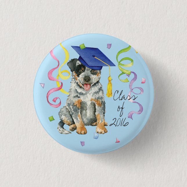 ACD Graduate 3 Cm Round Badge (Front)