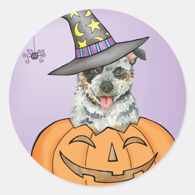 ACD Halloween Classic Round Sticker (Front)