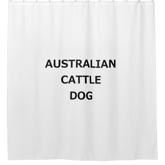 acd name shower curtain (Front)