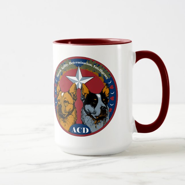 ACD: Speed, Agility, Determination, Intelligence Mug (Right)